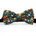 Papion personalizat, design floral "Folk Art"